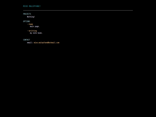 projects screenshot