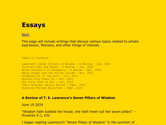 essays screenshot