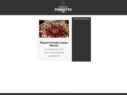 cardpio screenshot