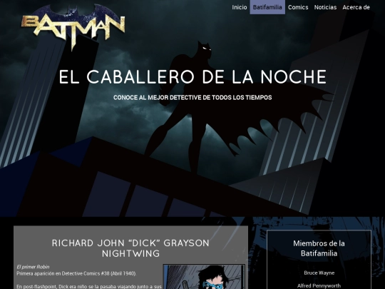 Batman/responsive/rick screenshot