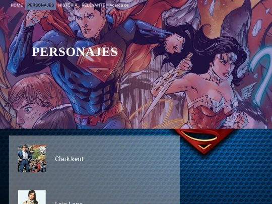 Superman/responsive/personajes1 screenshot