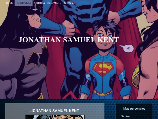 Superman/responsive/samuel screenshot