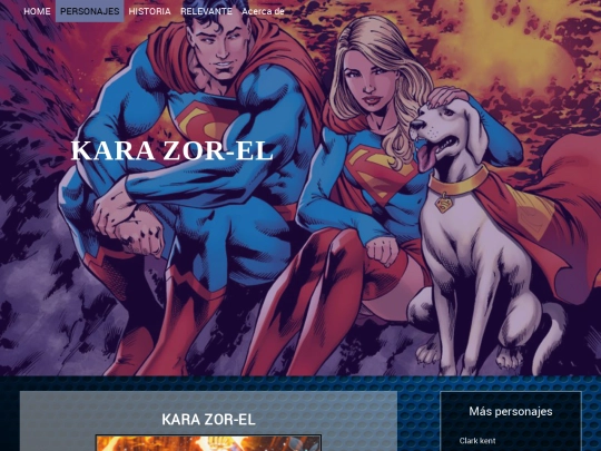 Superman/responsive/superg screenshot