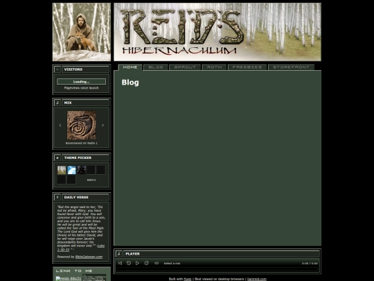 blog screenshot