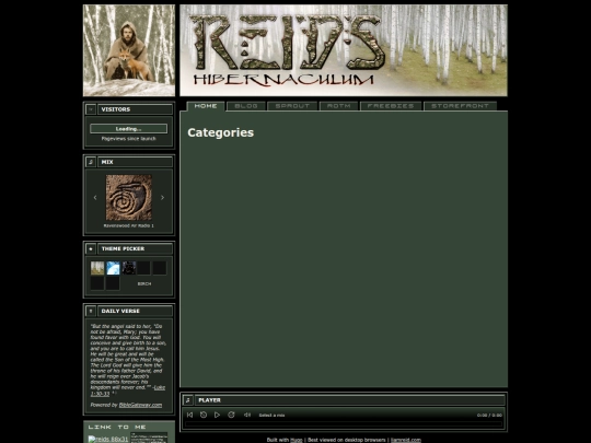 categories screenshot