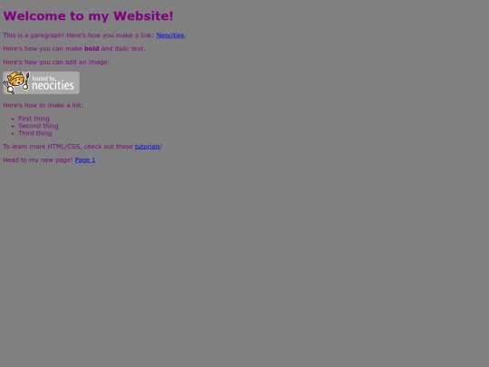 index screenshot