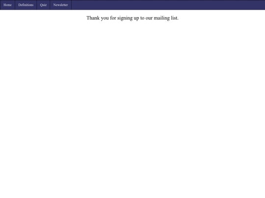 form screenshot