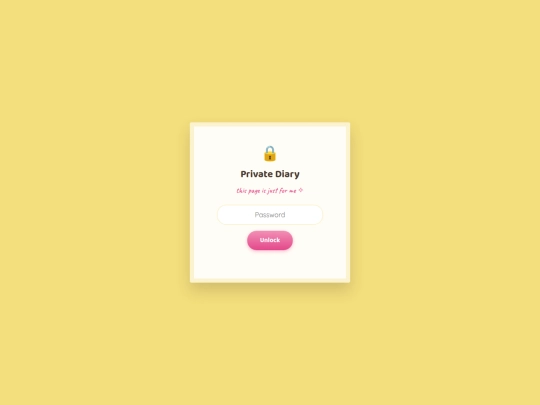 diary screenshot