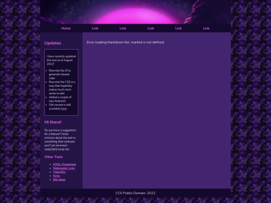example screenshot