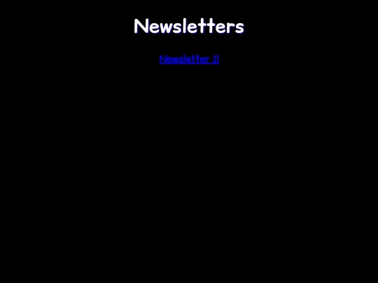 newsletter screenshot