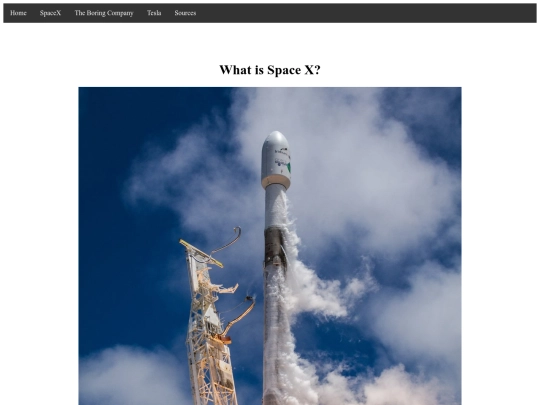 SpaceX screenshot