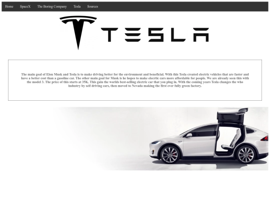 Tesla screenshot