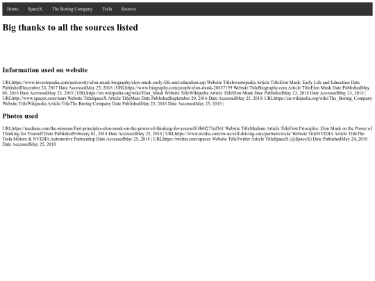 sources screenshot