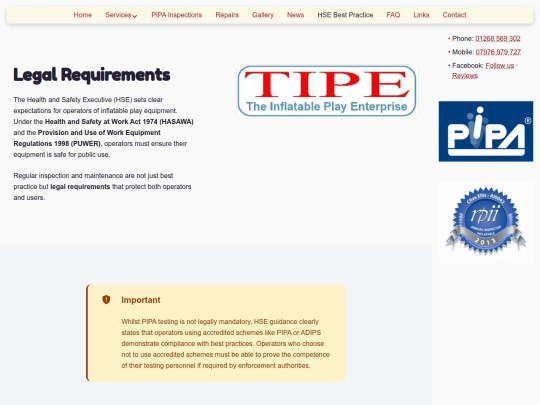 HSE Best Practice screenshot