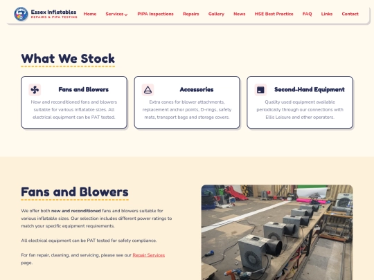 services/spare-parts screenshot