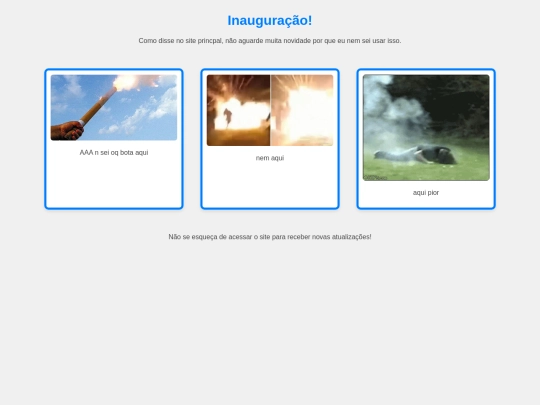 site/inauguracao screenshot