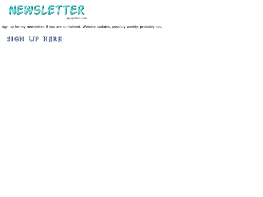 newsletter screenshot