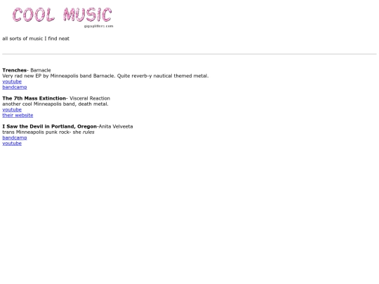 stuff-thats-cool-music screenshot