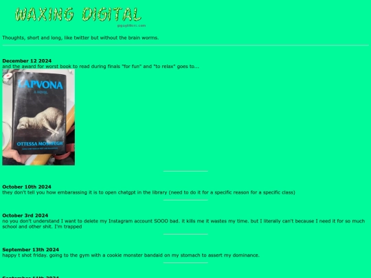 waxingdigital screenshot