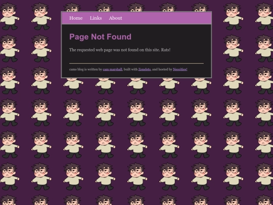 not_found screenshot