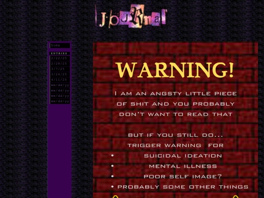 journal screenshot