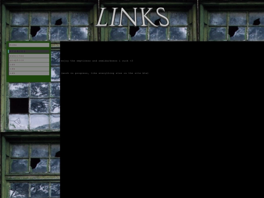 links screenshot