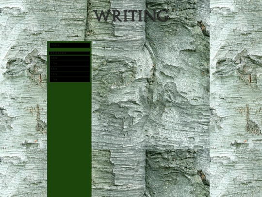 writing screenshot