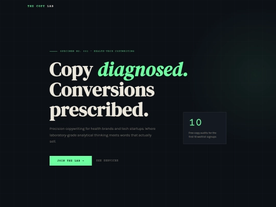 thecopylab screenshot