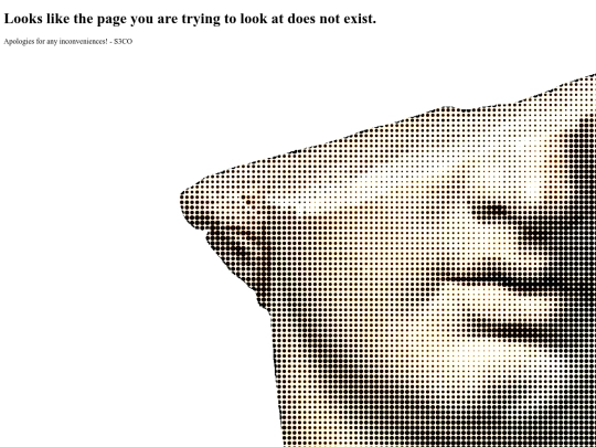 not_found screenshot