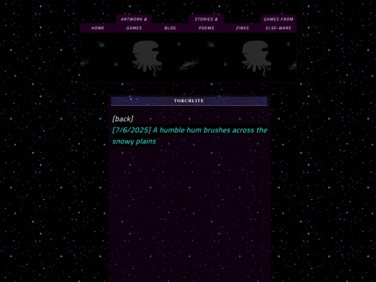 blog/torchlite screenshot