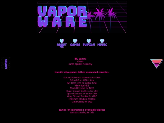 games screenshot