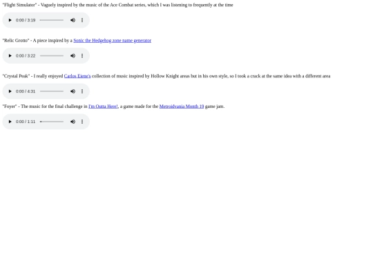 pages/music screenshot