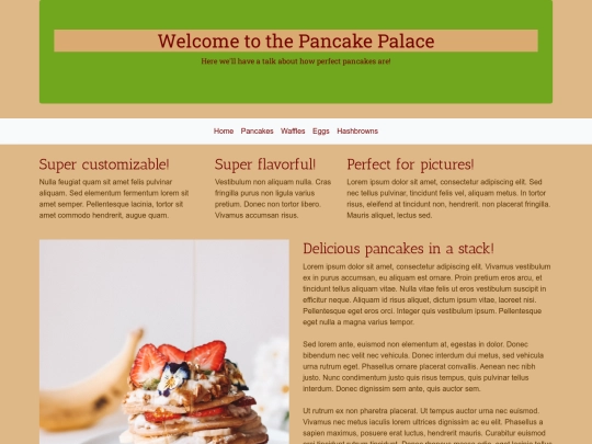 2 WP/pancakes screenshot