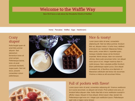 2 WP/waffles screenshot