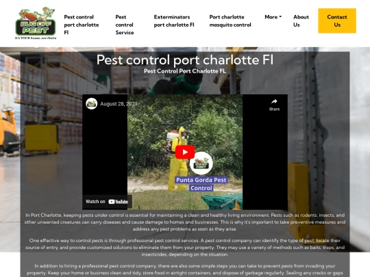 bugoffpest/bugoffpest/pest-control-port-charlotte-fl screenshot