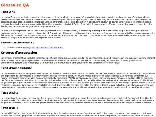 fr/qa-glossary screenshot