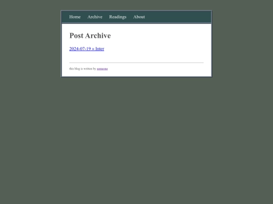 archive screenshot