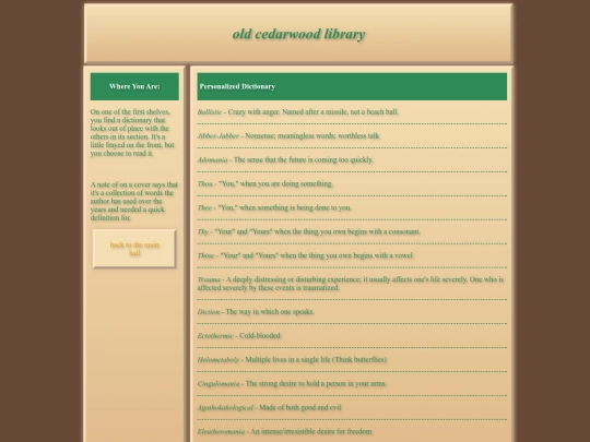 oldlib/dictionary screenshot