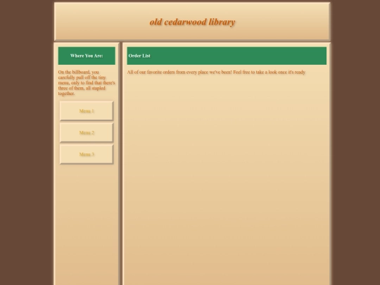 oldlib/orderlist screenshot