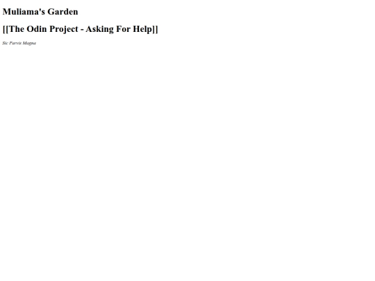notes/The Odin Project/The Odin Project - Asking For Help screenshot