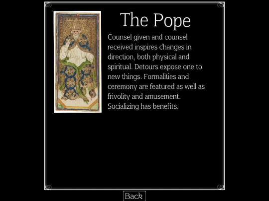 cards/pope screenshot