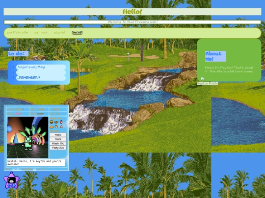homepage screenshot