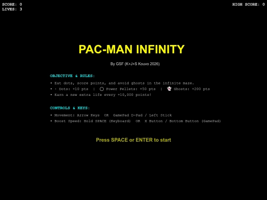 Pac-Man Infinity screenshot