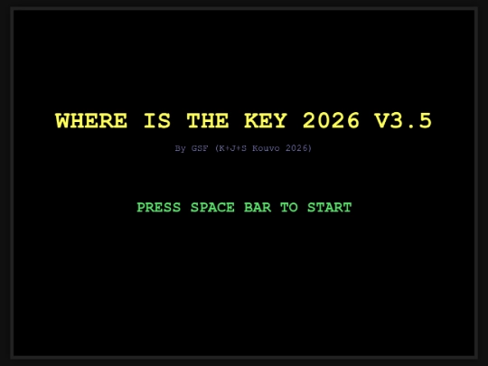 Where is the Key 2026 V3 screenshot