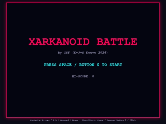 Xarkanoid screenshot