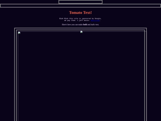 test screenshot