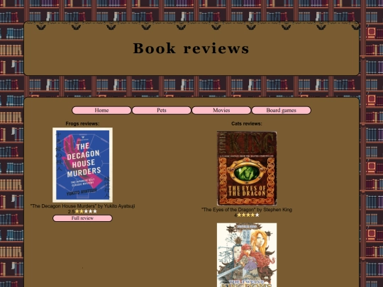 books screenshot