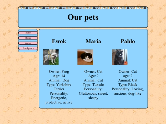 pets screenshot