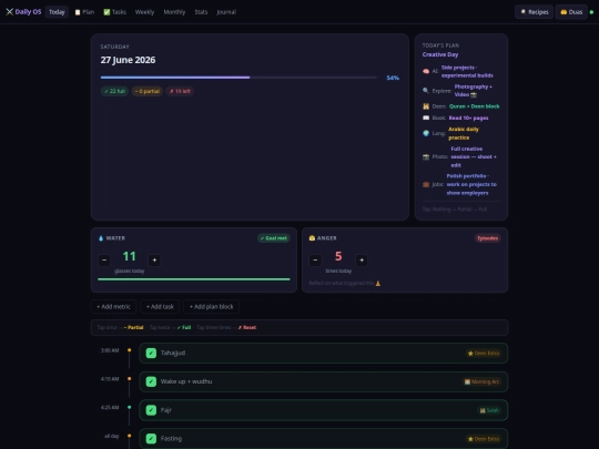 tracker screenshot
