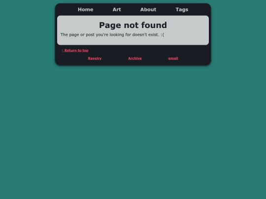 not_found screenshot